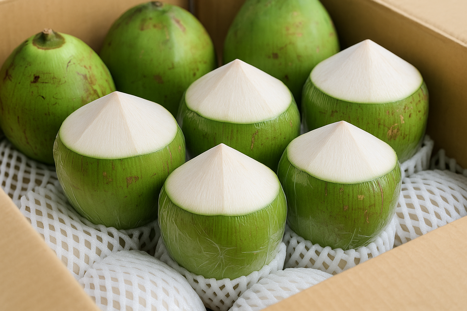 Modern Methods of Fresh Coconut Preservation Modern Methods of Fresh Coconut Preservation